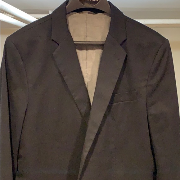 Banana Republic Black Tailored Fit Sport Coat - Picture 2 of 3
